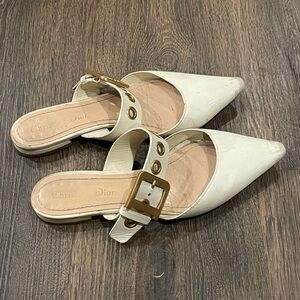 Dior Buckle Flats